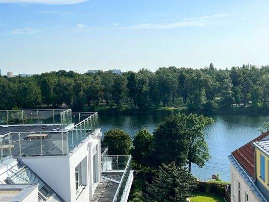 Ausblick aufs Wasser