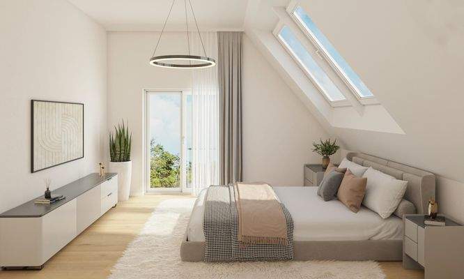 Visualisierung Schlafbereich