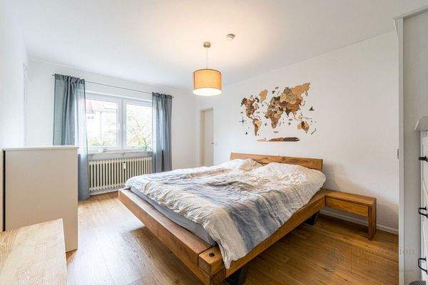 Schlafzimmer mit  Abstellraum