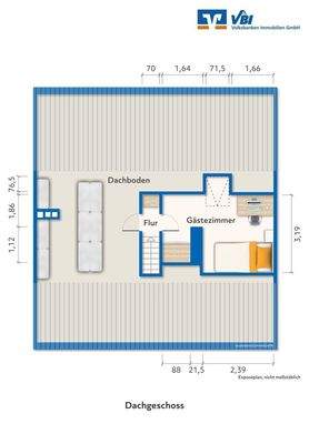 Grundriss Dachgeschoss