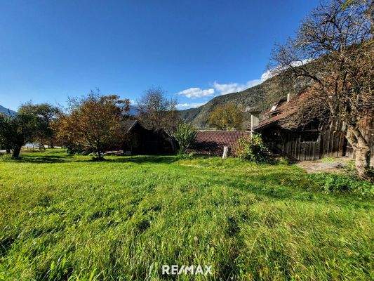 Grundstück mit Bestand