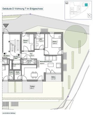 Grundriss Wohnung 7