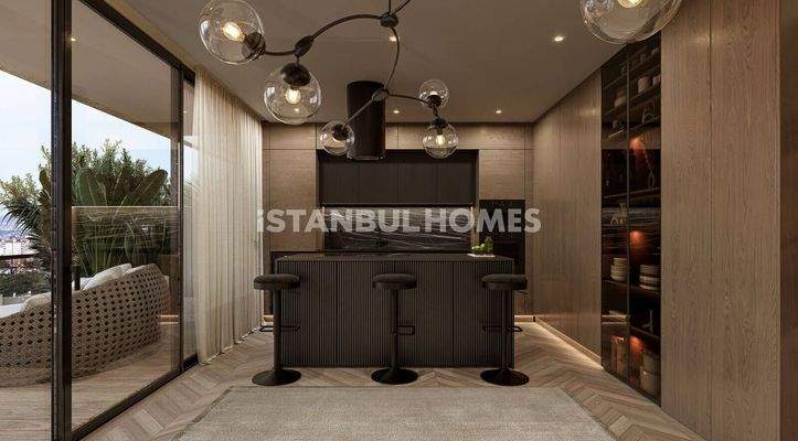 Apartments with Jacuzzi and Bosphorus View in Besiktas