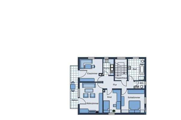 Grundriss Obergeschoss