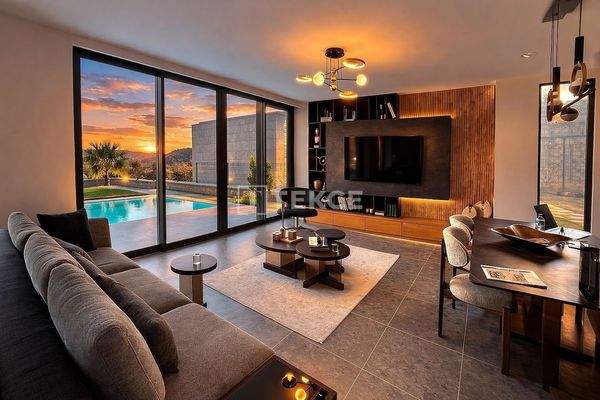 Villas with Pools within Walking Distance of Sea in Bodrum Gümüşlük