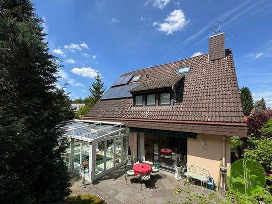 Ansicht Wintergarten ... 