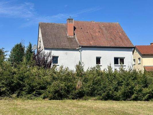 Blick vom Nebengrundstück