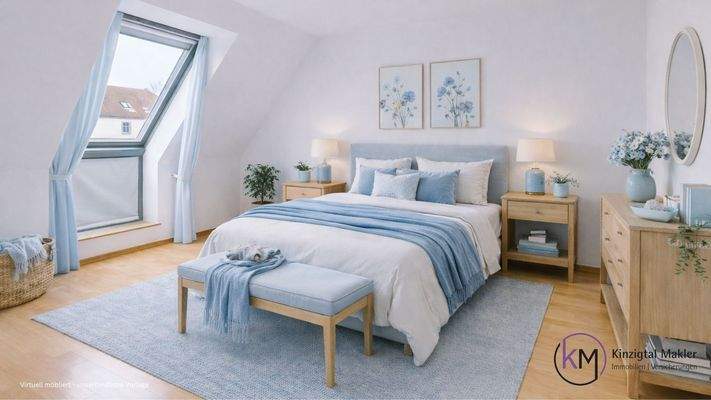 Schlafzimmer - Visualisierung