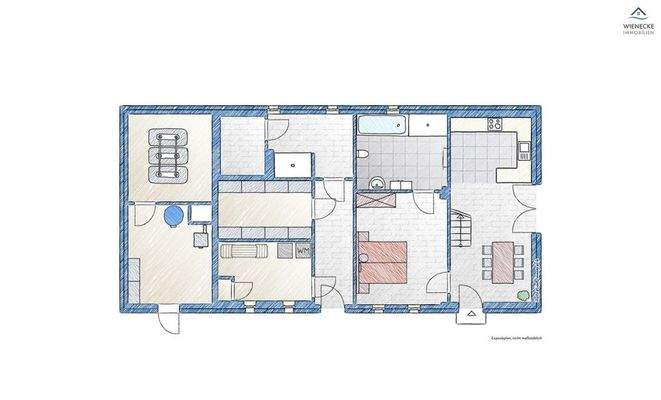 Grundriss Landhaus EG