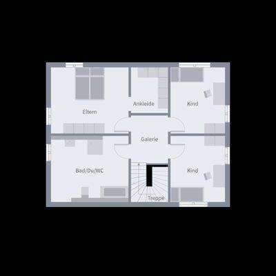 Stadtvilla 12.2 Grundriss OG