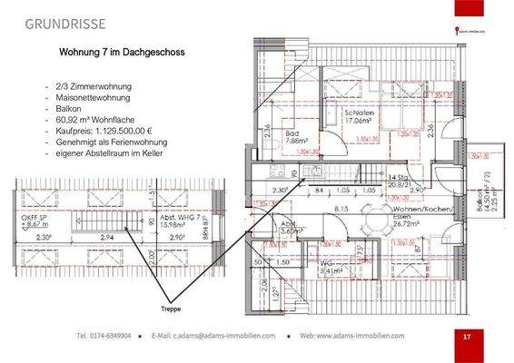 Grundriss Wohnung 7