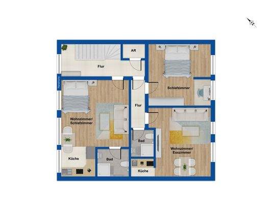 Grundriss Dachgeschoss