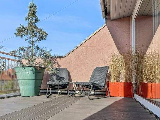 Terrasse mit Weitblick