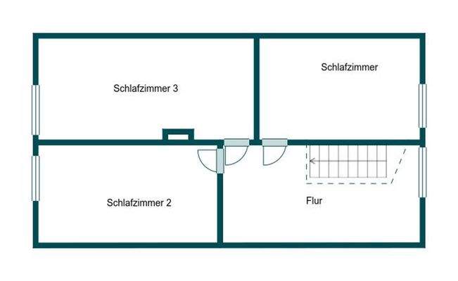 Grundriss Skizze 1.OG