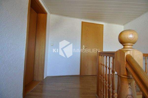 Blick auf Wohnbereiche