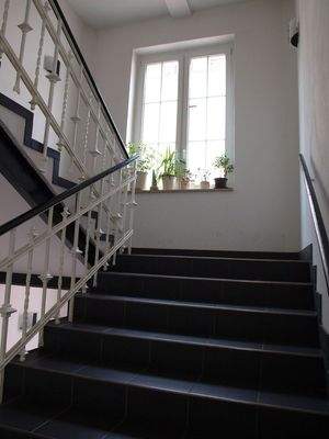 breiter Treppenflur