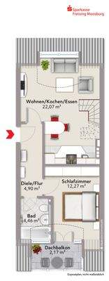 Wohnung 10 Dachgeschoss links