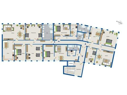 Grundriss 2. Obergeschoss