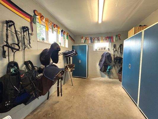 Beheizte Sattelkammer