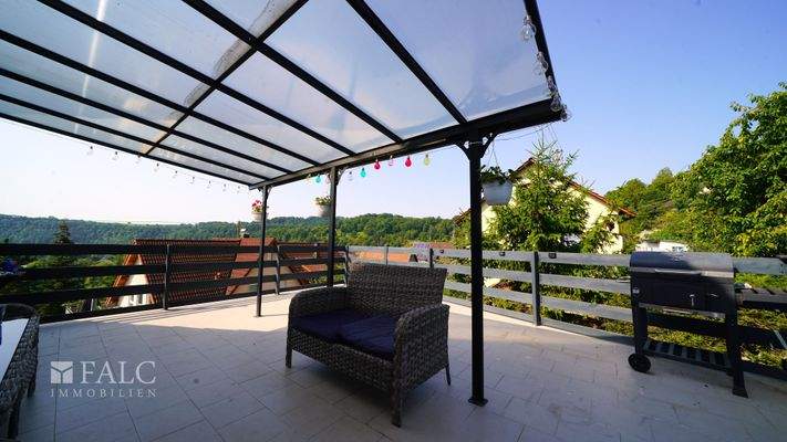 Terrasse mit Urlaubsflair 