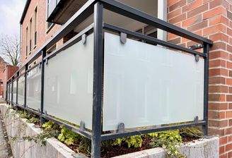 Sichtschutz Geländer