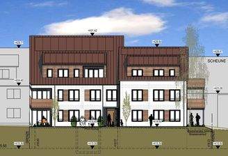 Ansichten Neubau Süden