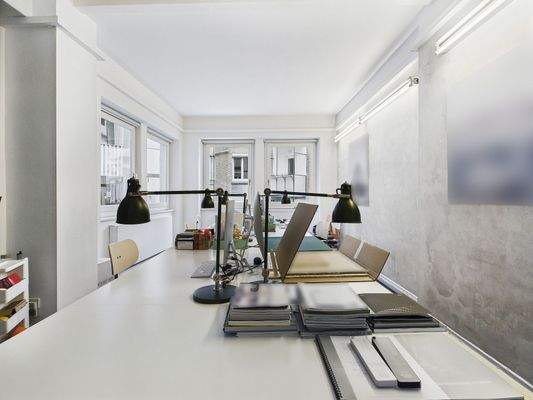 Offene Bürofläche - Hochparterre