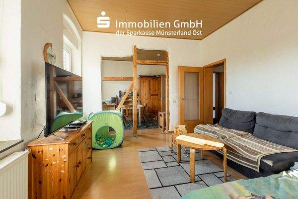 Wohn- und Essbereich im Obergeschoss