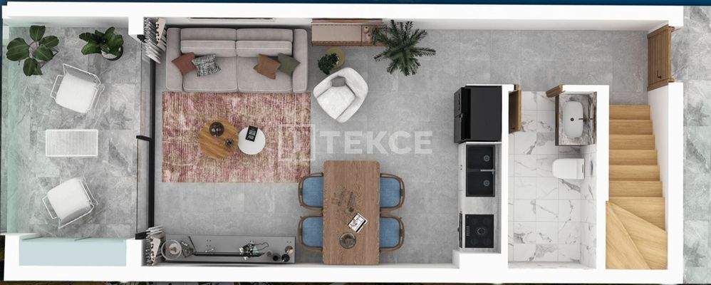 Elegant Apartments Near the Sea in North Cyprus Gazimağusa