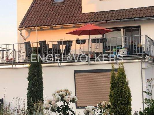 Westseite im Abendlicht