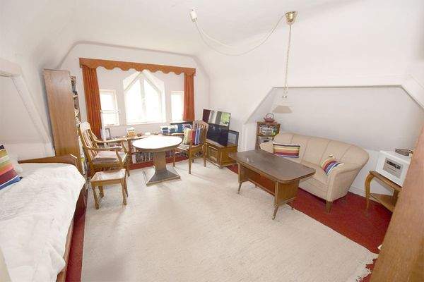 Sogar hier unter dem Dach gibt es tolle Flächen