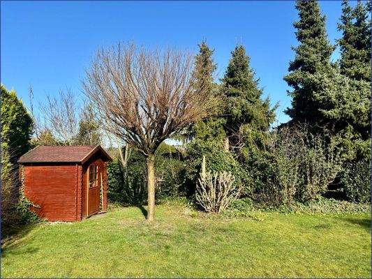 Gepflegte Rasenfläche