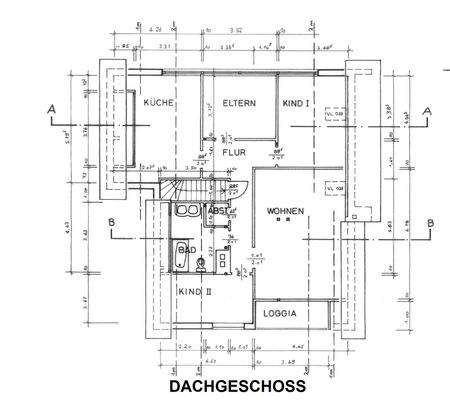 Grundriss Dachgeschoss