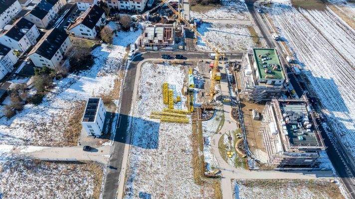 Bauplatz - umliegende Bebauung