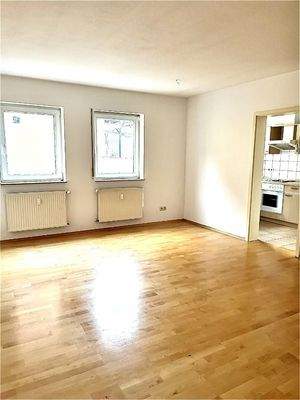 Wohnzimmer Zugang zur Küche