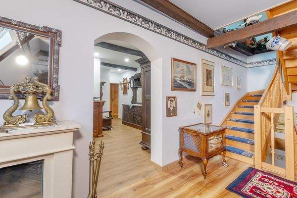 Galerie im Obergeschoss