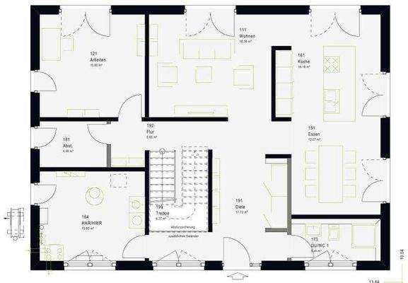 Grundriss Erdgeschoss