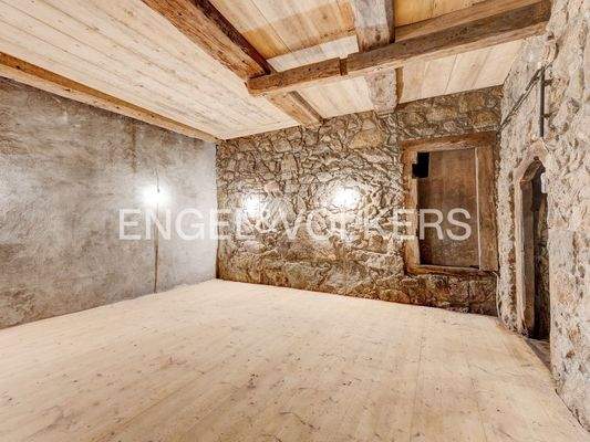 vorbereiteter Weinkeller