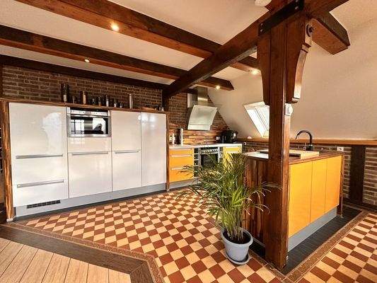 Einbauküche der Moderne