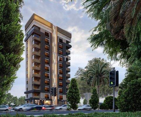 New Flats in a Boutique Project in Yenişehir Mersin