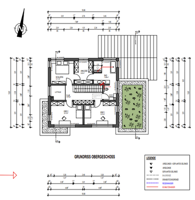 Grundriss Obergeschoss