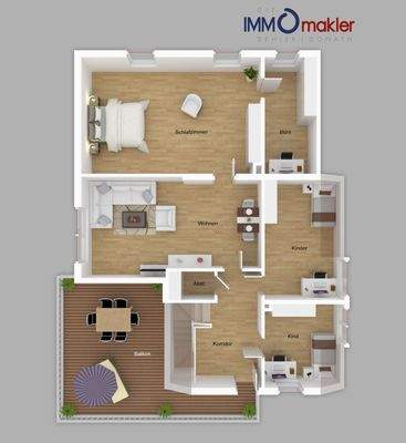 Grundriss Obergeschoss