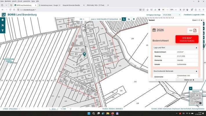  Flur 2 Flust. 74 und 75