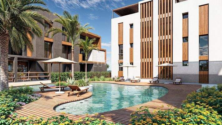 Apartments in Yeni Iskele Walking Distance to the Sea