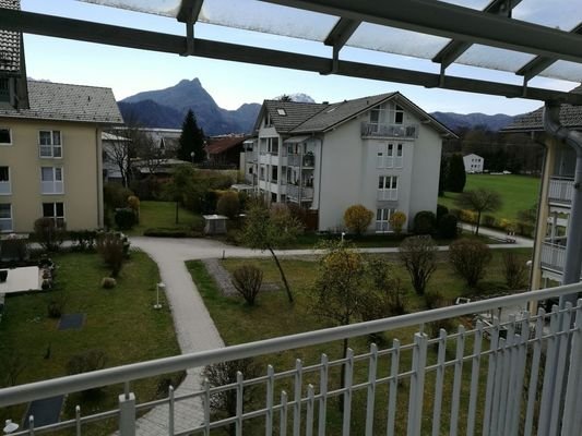 Bergblick vom Balkon aus