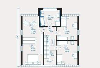 Grundriss Dachgeschoss