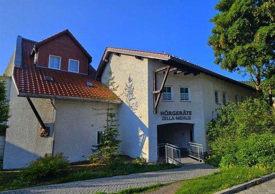 Ansicht des Wohn- und Geschäftshaus