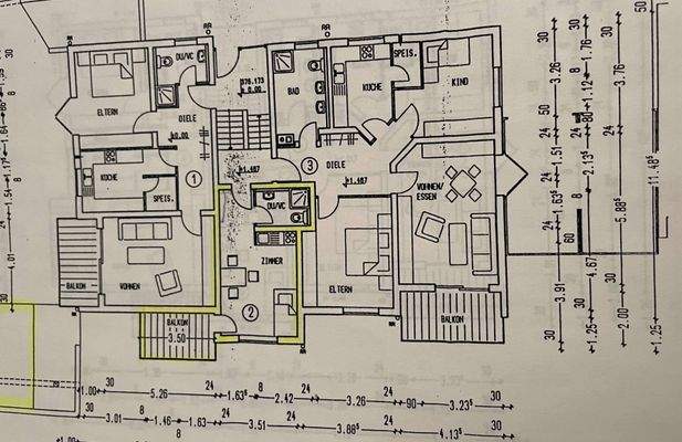 Grundriss EG - Wohnung