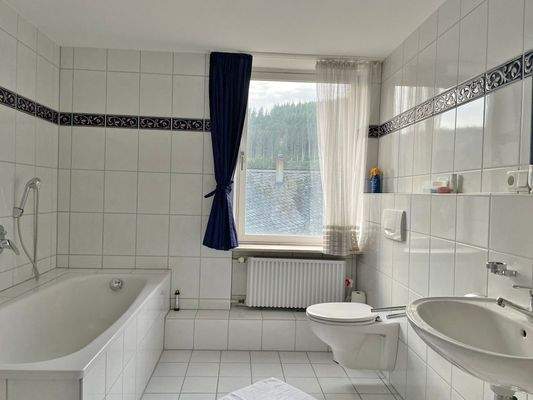 Bad mit Dusche u. Wanne EG