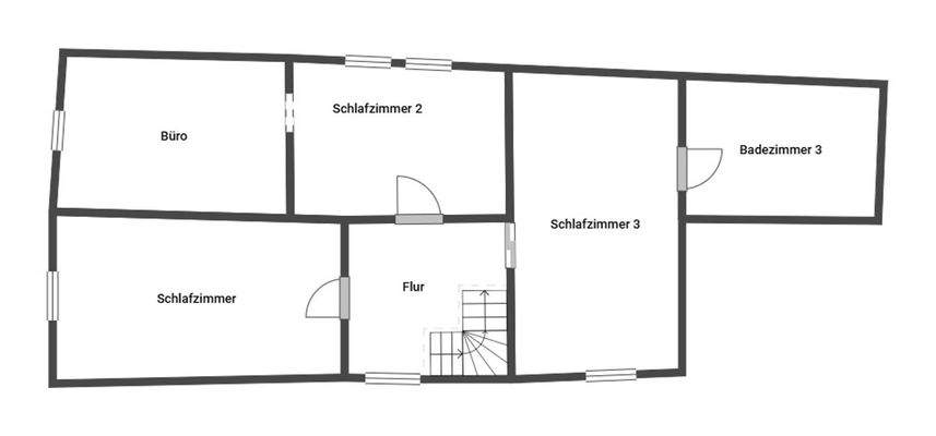 Grundriss Skizze 1.OG